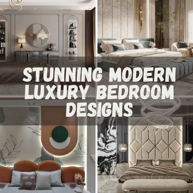 16 Stunning Modern Luxury Bedroom Designs for a Dreamy Escape