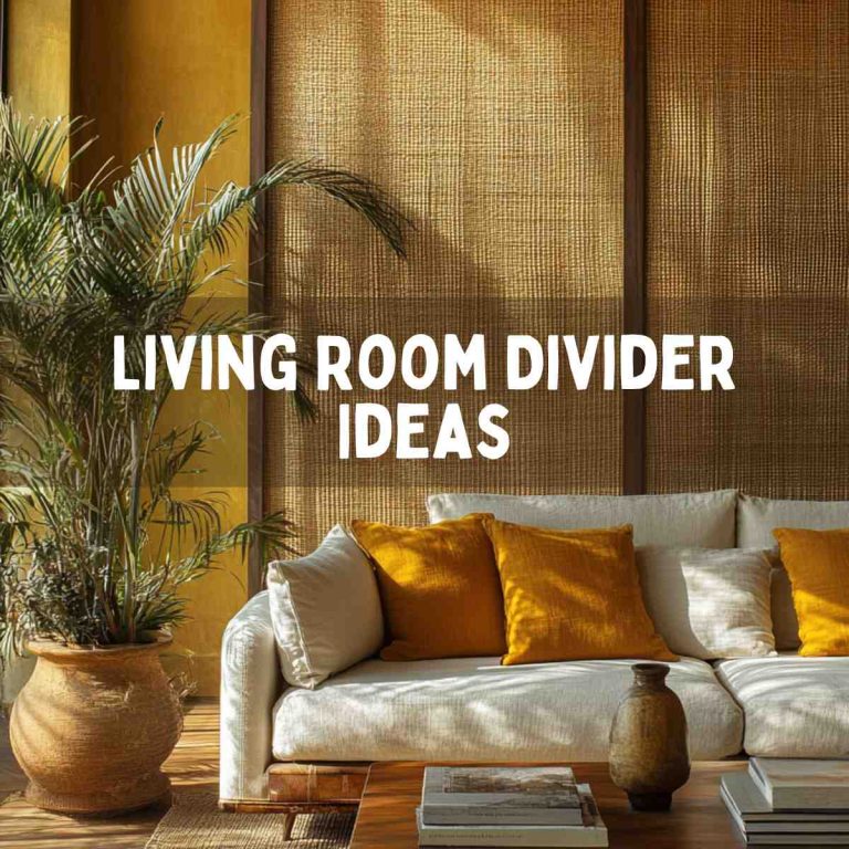 16 Unique Living Room Divider Ideas That Add Style and Privacy