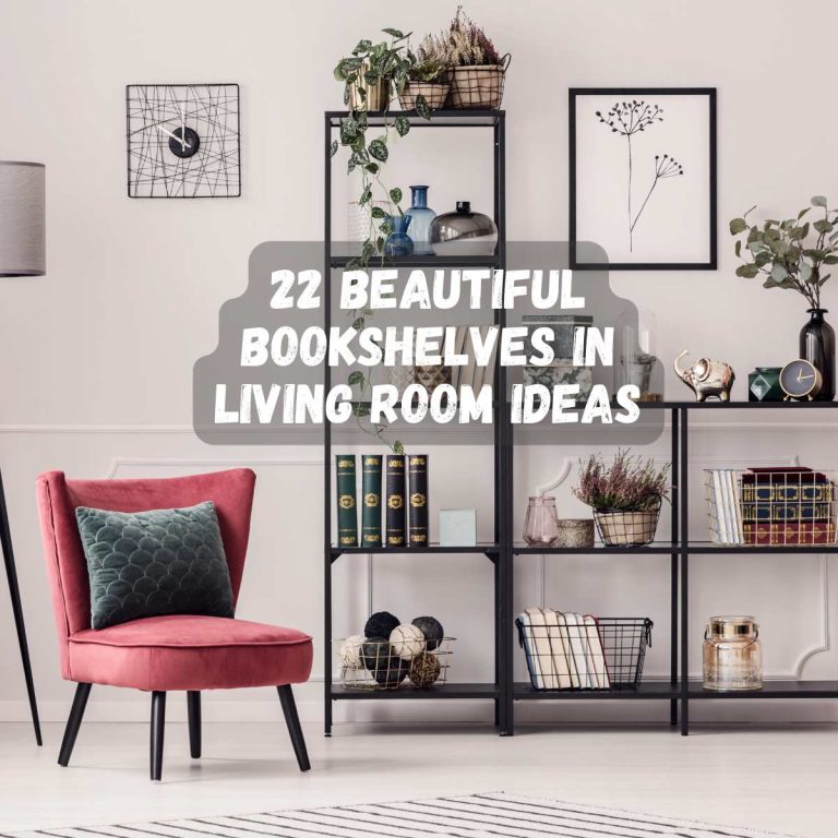 18 Beautiful Bookshelves in Living Room Ideas