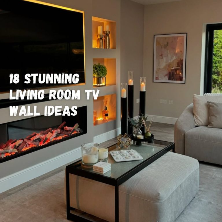 18 Beautiful Living Room TV Wall Ideas