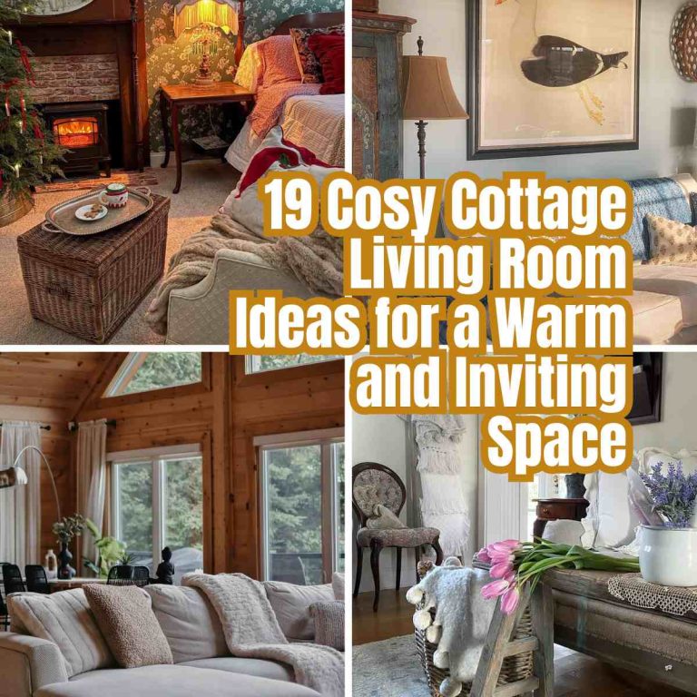 19 Cosy Cottage Living Room Ideas for a Warm and Inviting Space