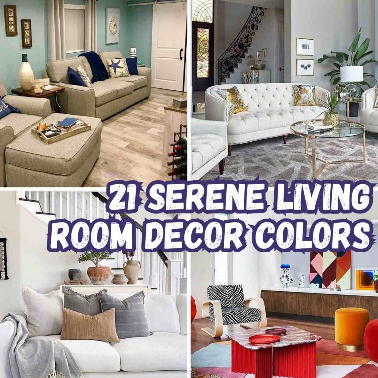 21 Serene Living Room Decor Colors