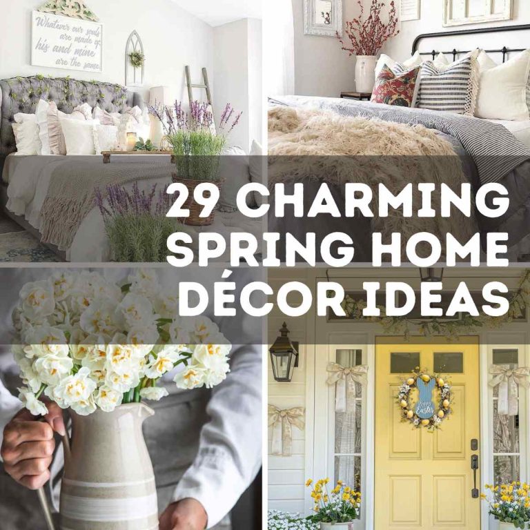 29 Charming Spring Home Décor Ideas