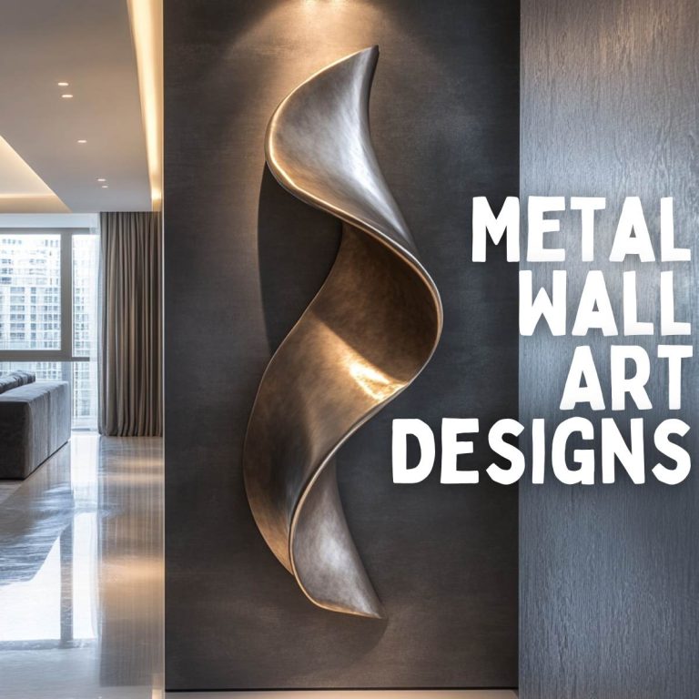 17 Modern Metal Wall Art Designs for a Chic and Stylish Interior