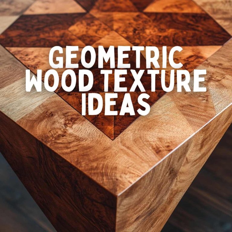 20 Elegant Geometric Wood Texture Ideas for DIY & Renovation Projects