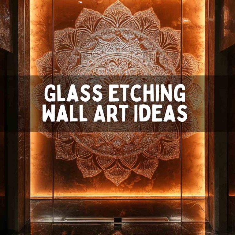 15 Stunning Glass Etching Wall Art Ideas