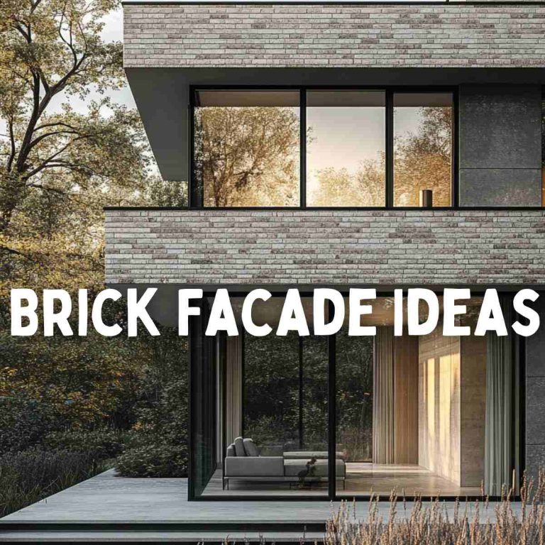 15 Timeless Brick Facade Ideas for a Classic Yet Modern Look
