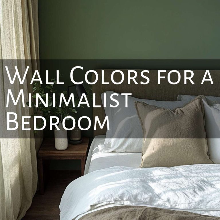 16 Timeless Wall Colors for a Minimalist Bedroom