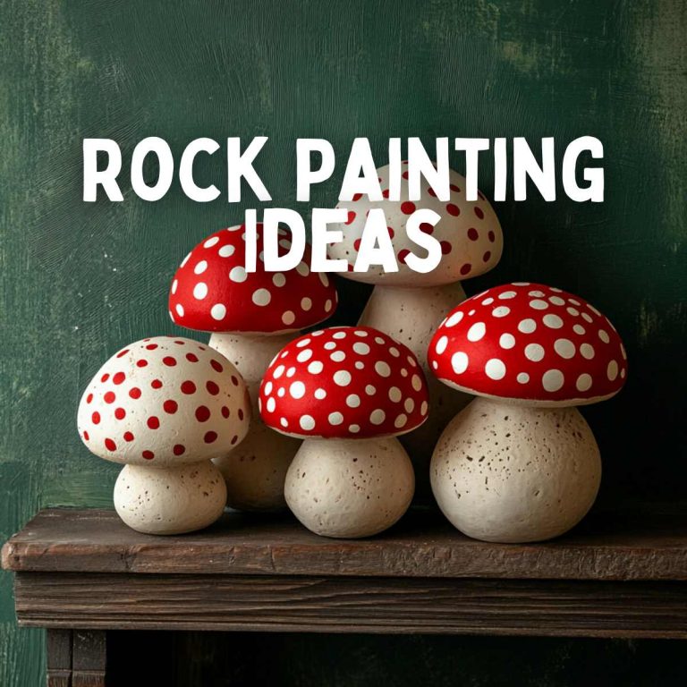16 Unique and Colorful Rock Painting Ideas for Home Décor