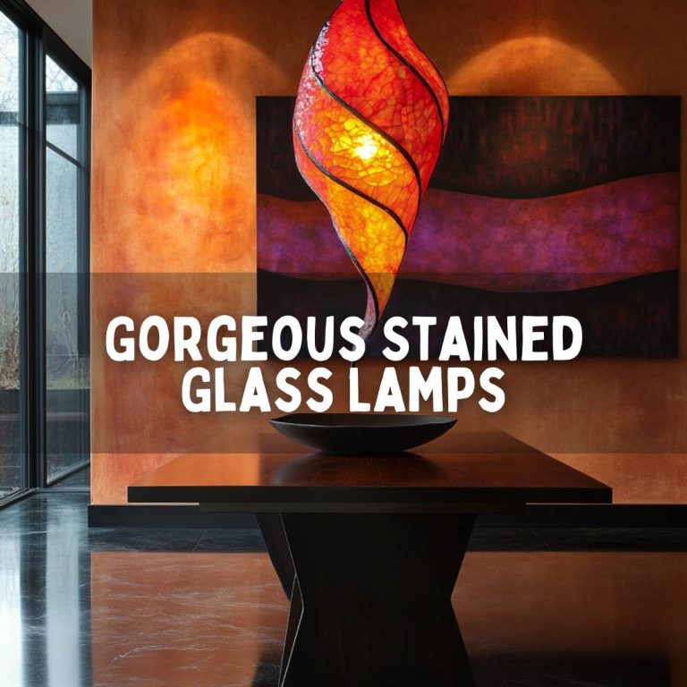 18 Gorgeous Stained Glass Lamps That Elevate Any Room