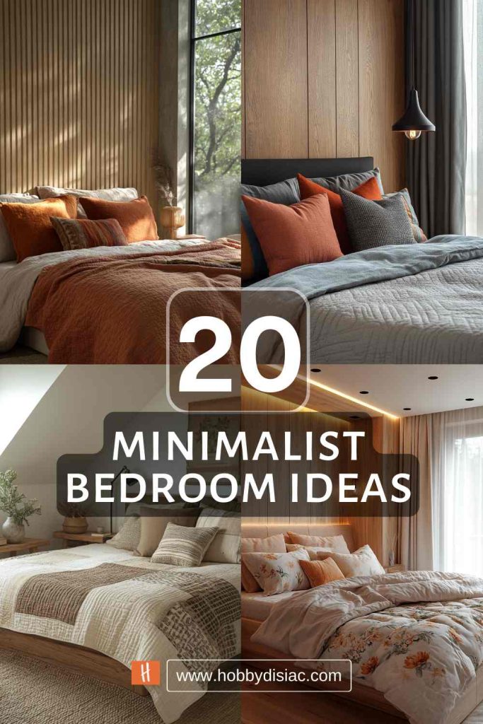 20 Minimalist Bedroom Designs with Wood Accent Inspiration