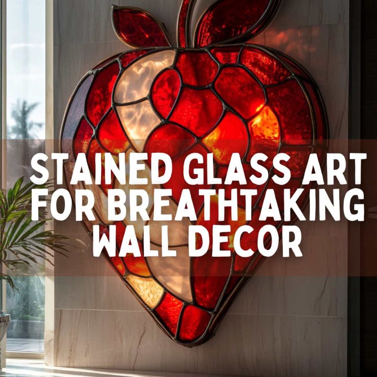 23 Unique Ways to Use Stained Glass Art for Breathtaking Wall Decor
