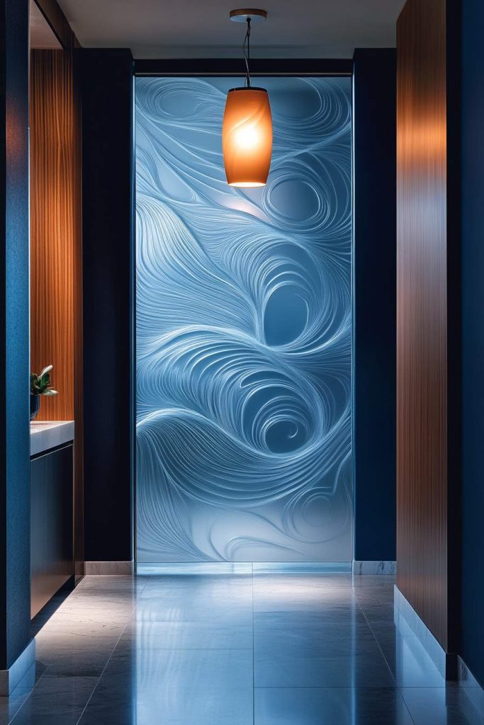 Abstract Swirls and Waves