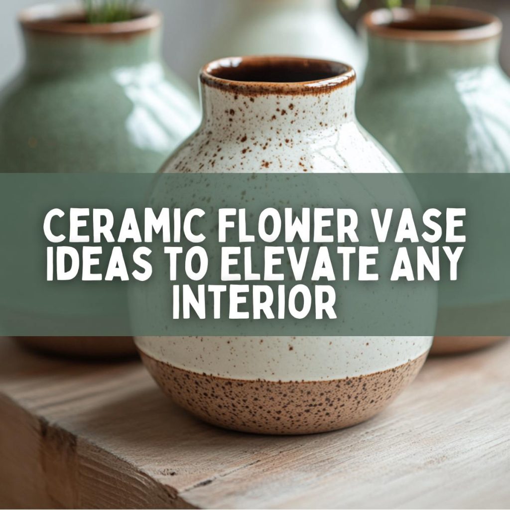 Ceramic Flower Vase Ideas to Elevate Any Interior