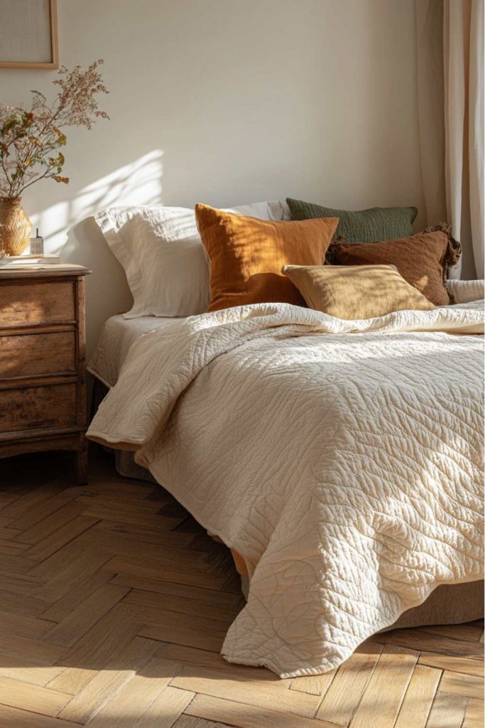 Classic Herringbone Wood Flooring for Timeless Elegance