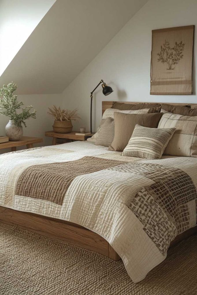 Floating Wooden Nightstands for a Seamless Look