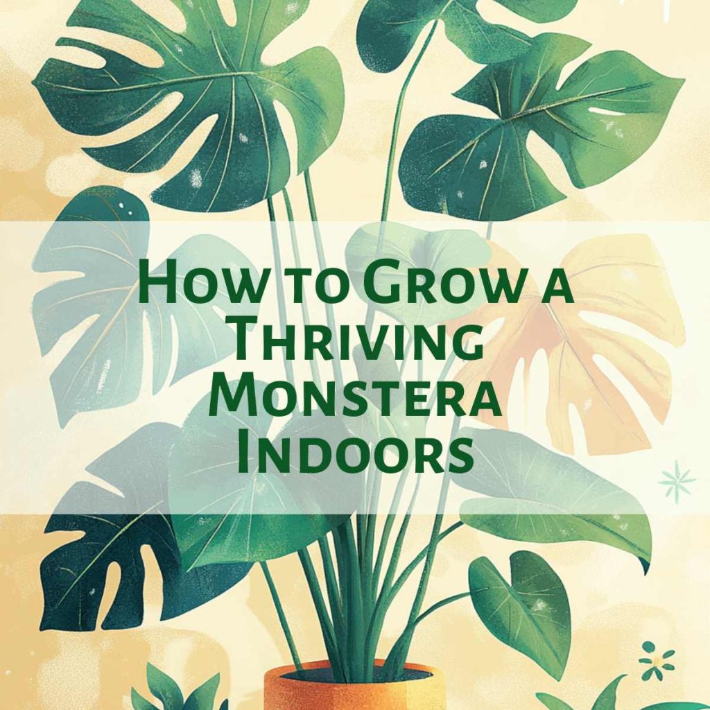 How to Grow a Thriving Monstera Indoors