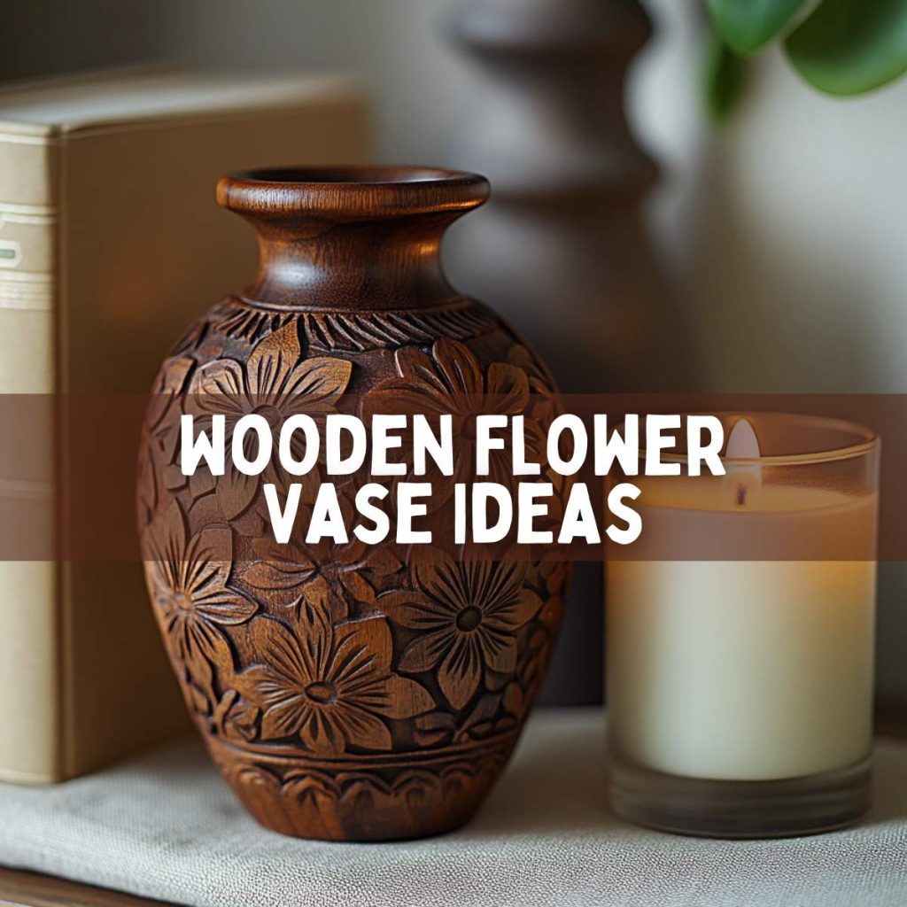 Wooden Flower Vase Ideas - Rustic Charm & Organic Beauty for Every Space