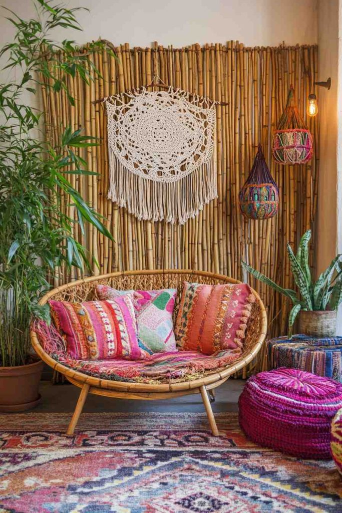 Boho Tropical Lounge
