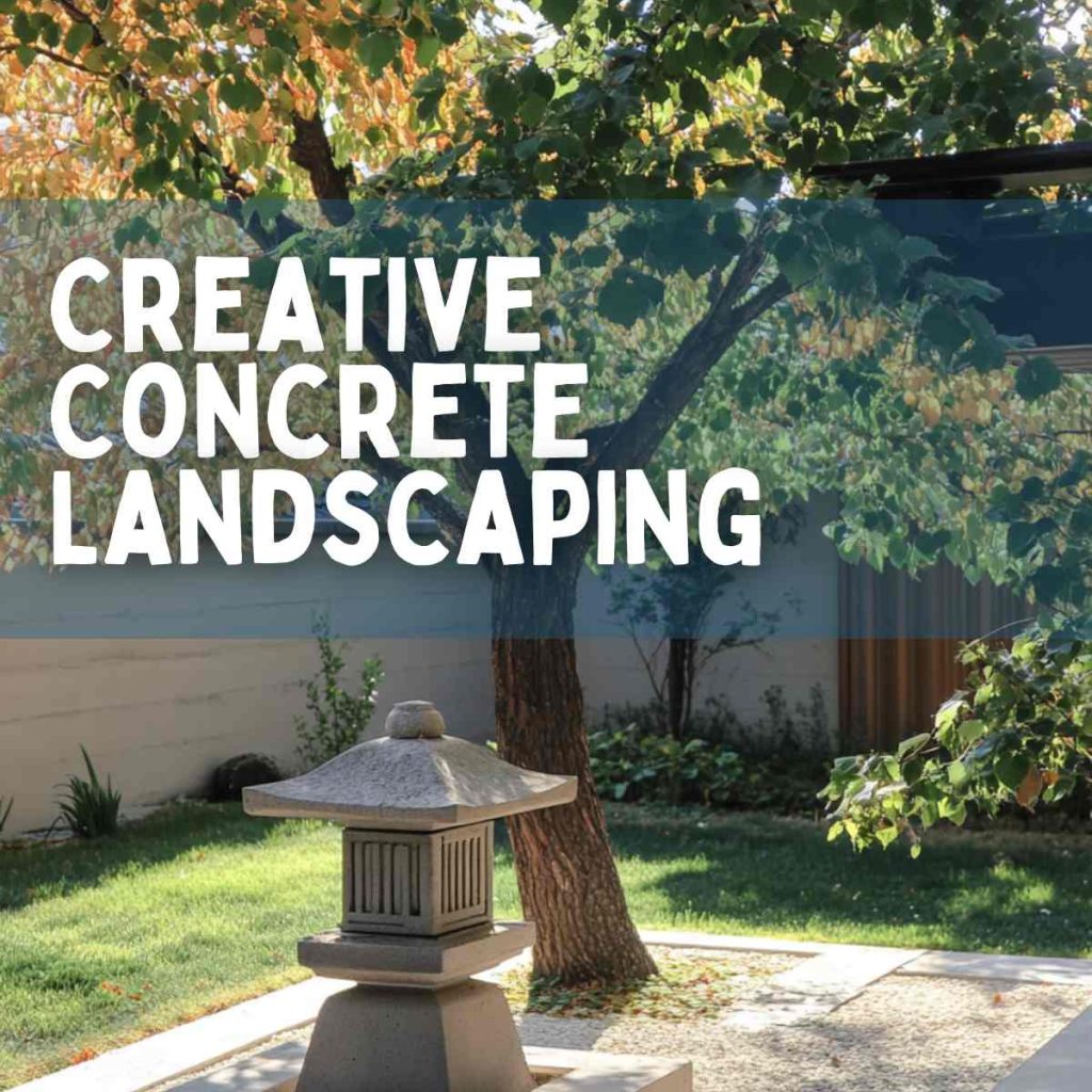 Creative Concrete Landscaping Tips for a Low-Maintenance Garden