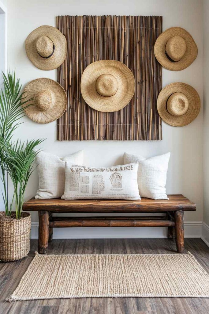 Entryway Tropical Vibe