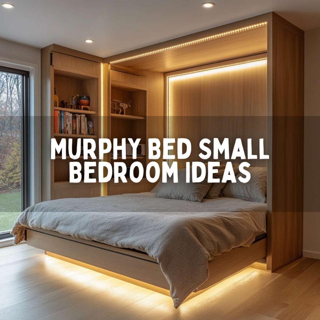 Murphy Bed Small Bedroom Ideas to Maximize Floor Space