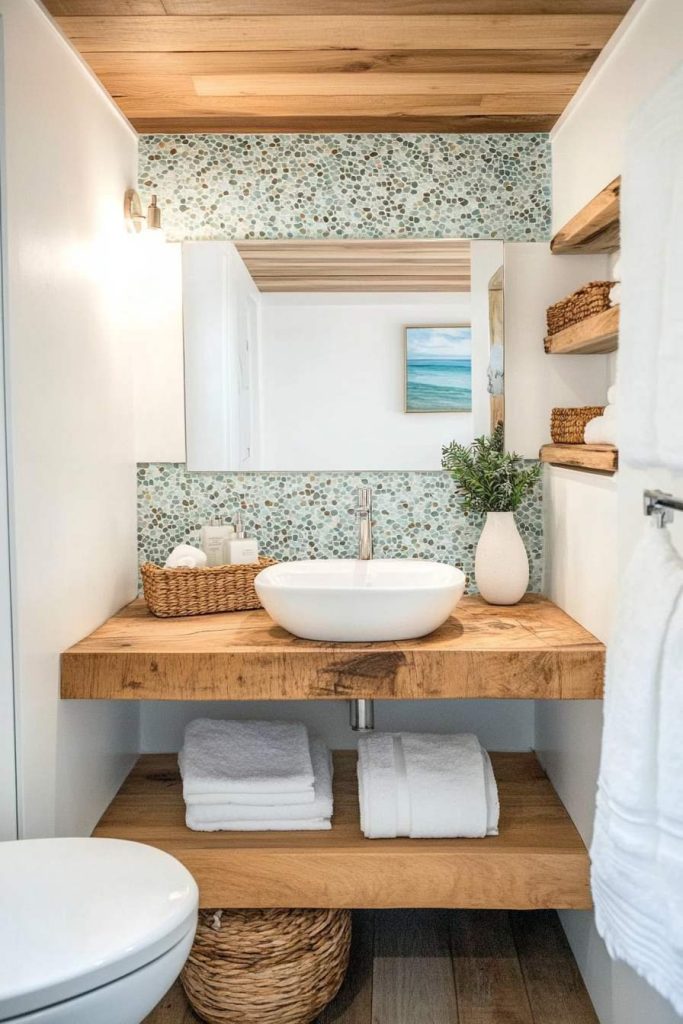 Sustainable Coastal Bathroom