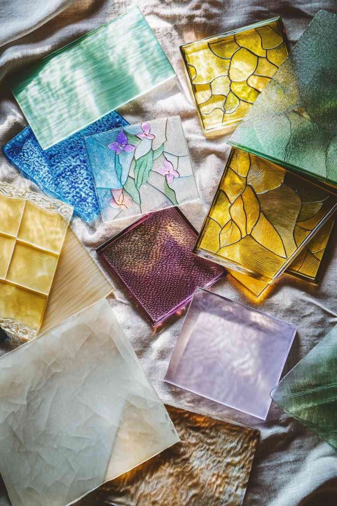 Design Swatches - Traditional vs. Modern Stained Glass