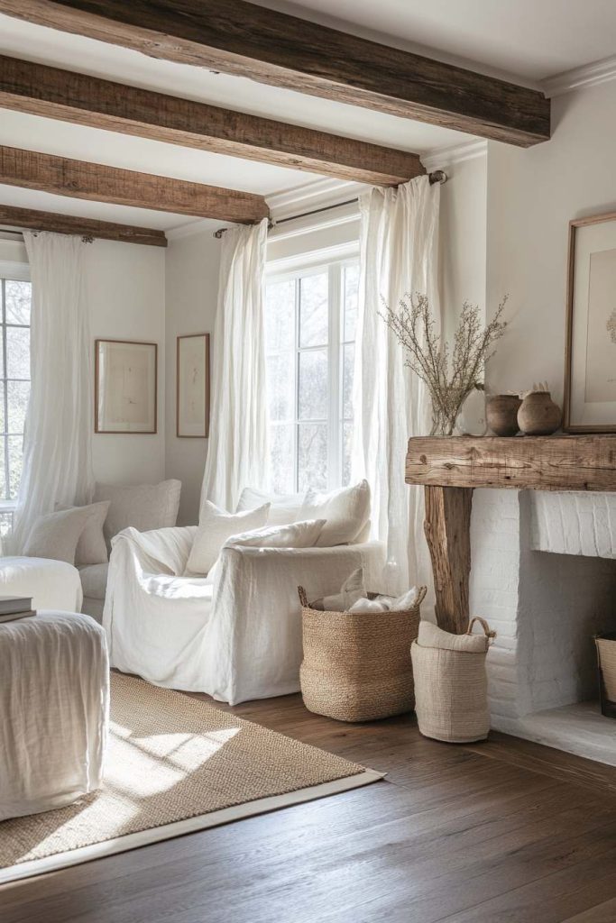 Natural Light on Aged Wood Surfaces