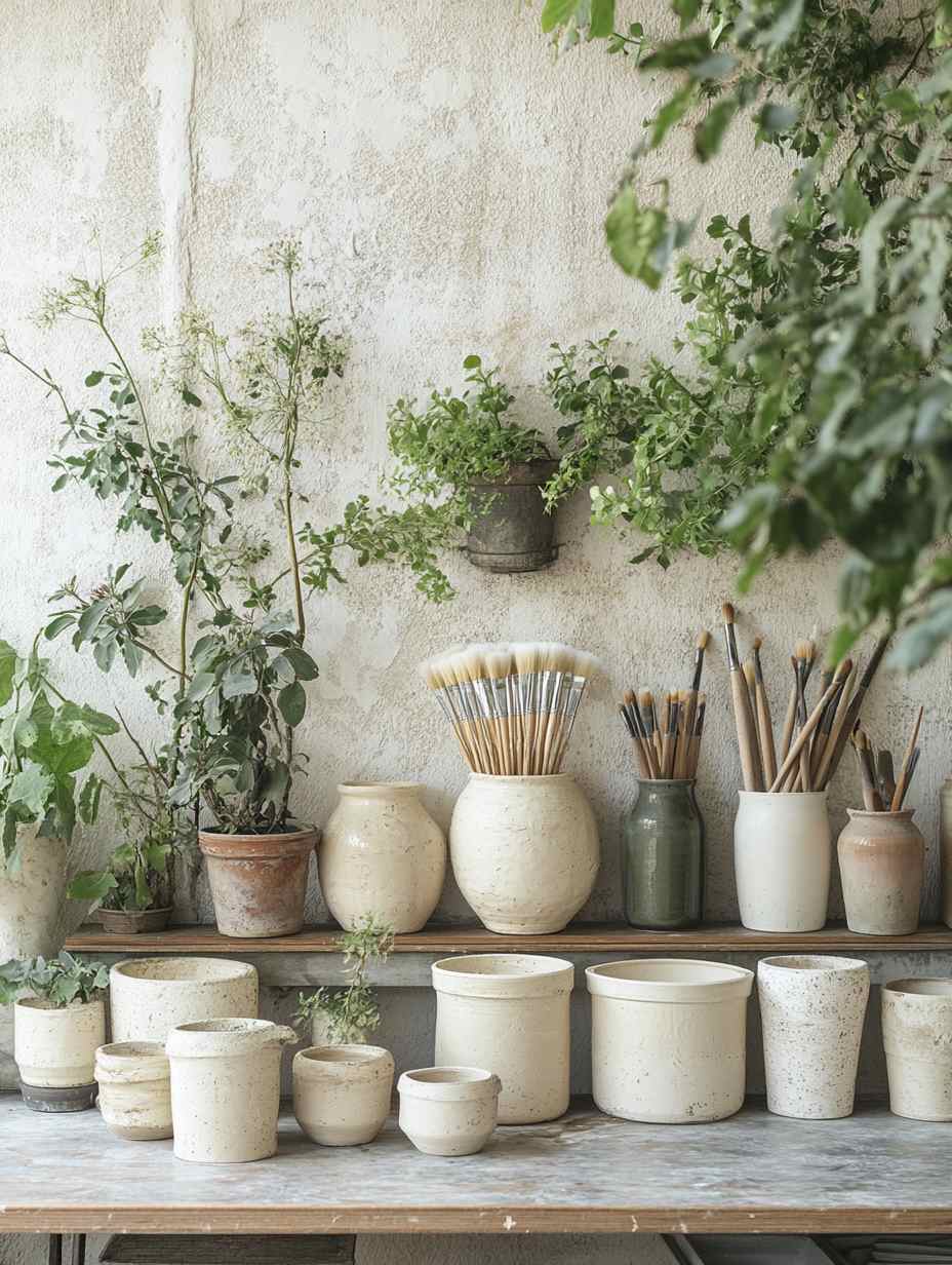 Eco-Conscious Clay Studio