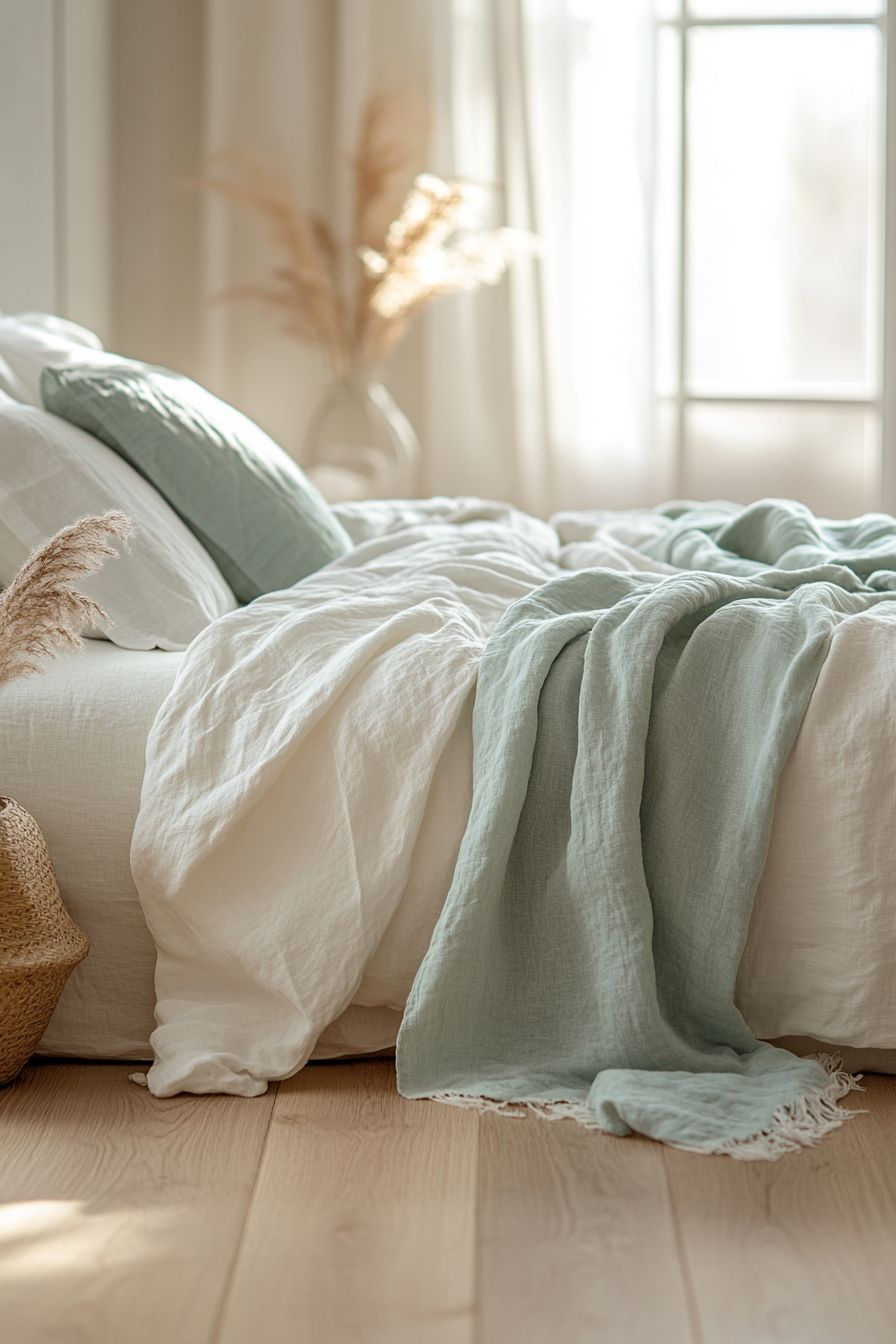 Layered Bedding Textiles