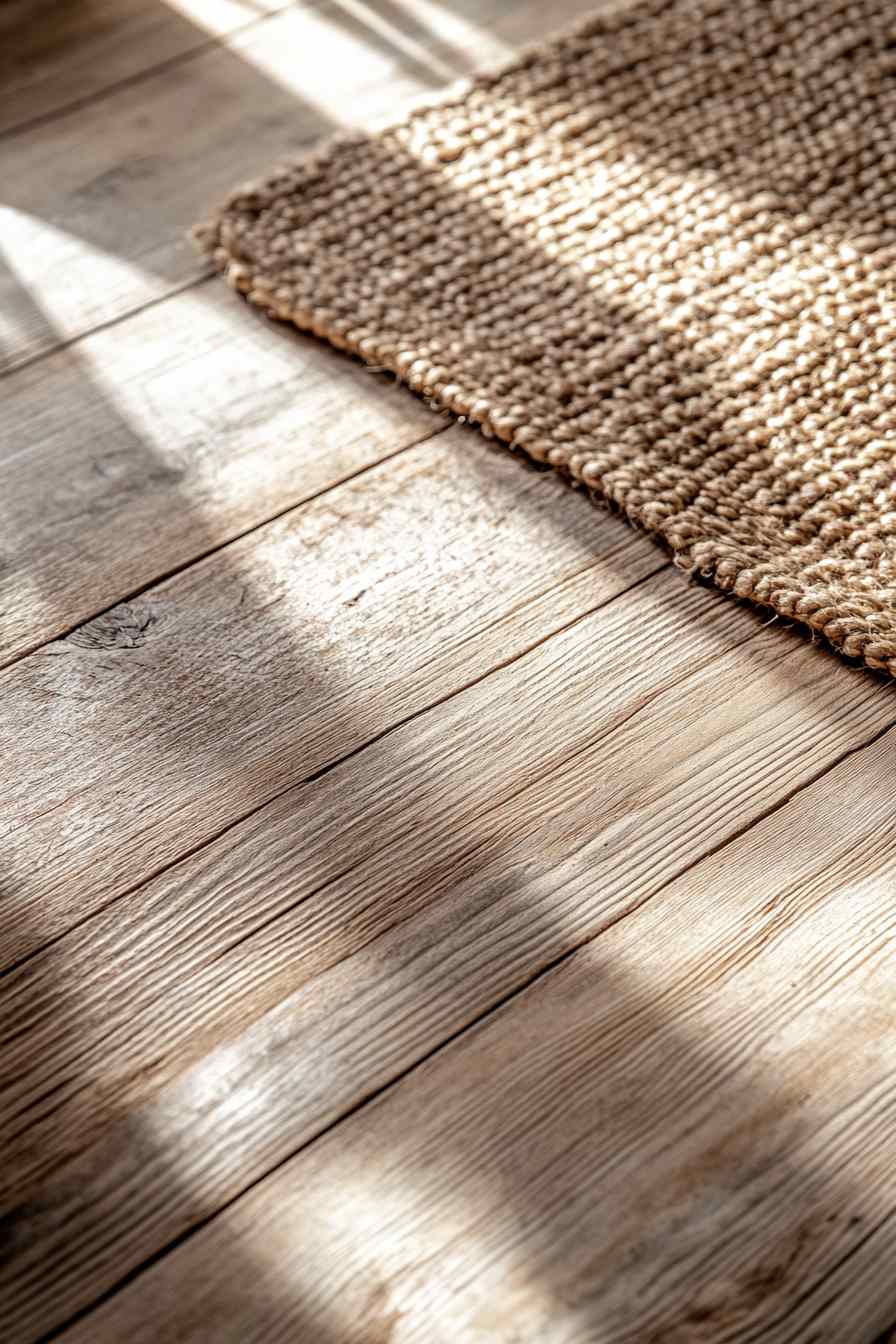 Wood Grain Detail Close-Up
